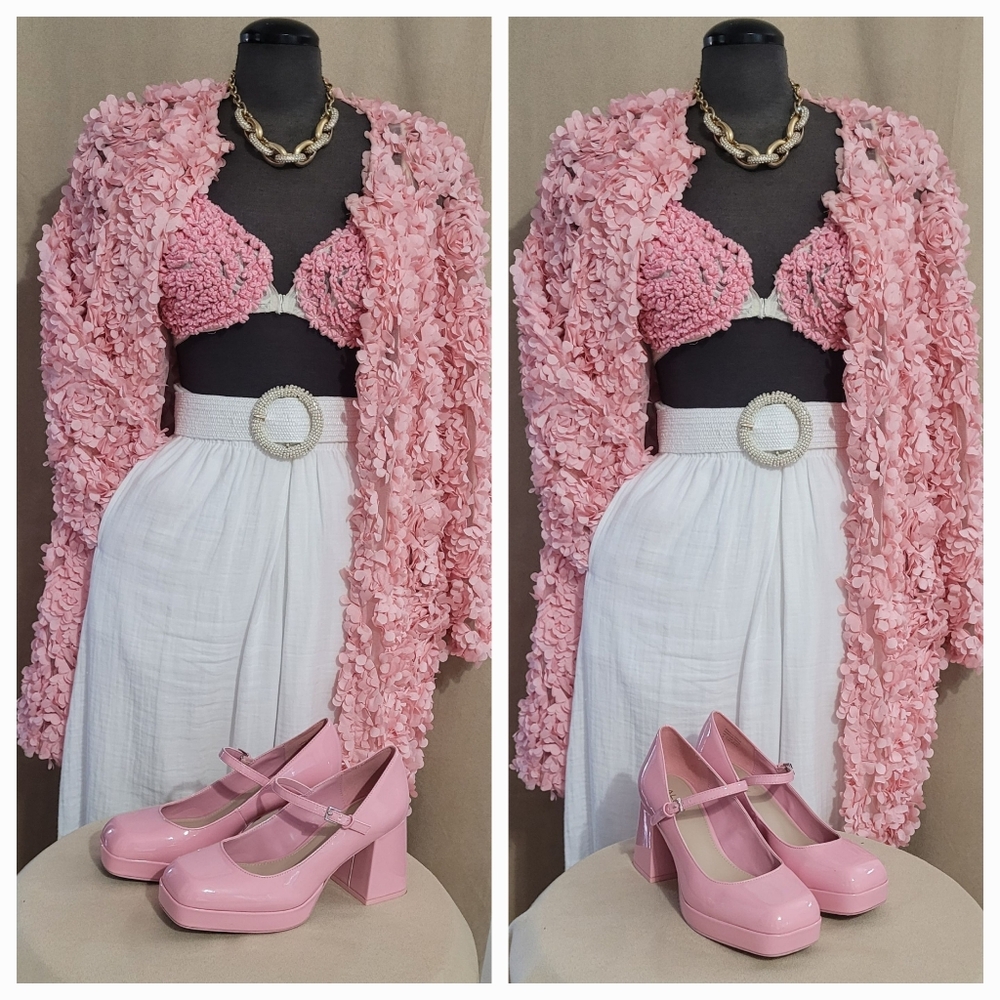 PINK MARY JANES / 8